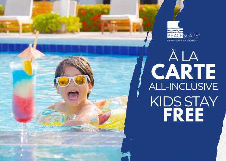 À la Carte All-Inclusive + Kids Stay Free 👨👩👧👦 Beachscape Kin Ha Villas & Suites Cancún À la Carte All-Inclusive + Kids Stay Free 👨👩👧👦 Beachscape Kin Ha Villas & Suites Cancún
